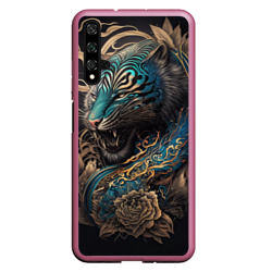 Чехол для Honor 20 Тигр Irezumi