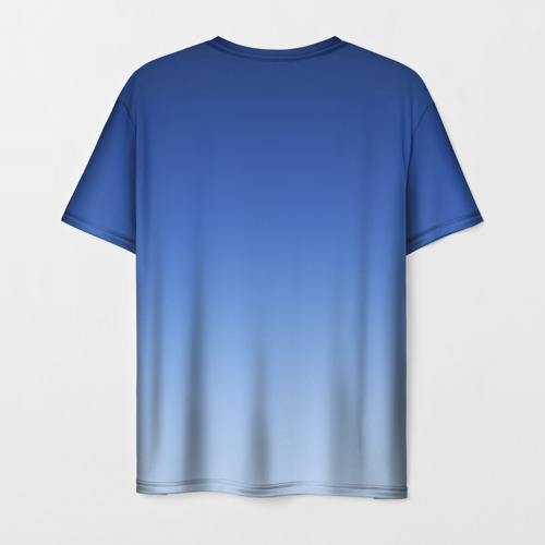 Мужская футболка 3D Морпех-енот, цвет 3D печать - фото 2