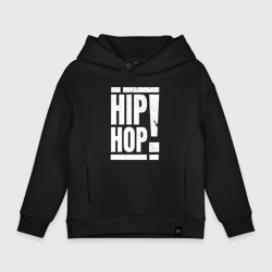 Детское худи Oversize хлопок Hip hop большие буквы