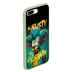 Чехол для iPhone 7Plus/8 Plus матовый Клоун Красти из Симпсонов - фото 2