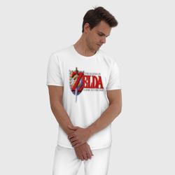 Мужская пижама хлопок The Legend of Zelda game - фото 2
