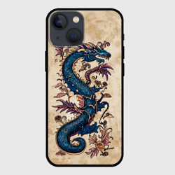 Чехол для iPhone 13 mini Irezumi японский дракон-змей