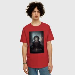 Мужская футболка хлопок Oversize Санкт - Петербург - персонаж - фото 2