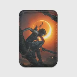 Картхолдер Magsafe магнитный Lara Croft