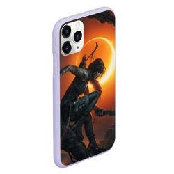 Чехол для iPhone 11 Pro матовый Lara Croft - фото 2