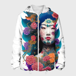 Мужская куртка 3D Japan style - tattoo - art