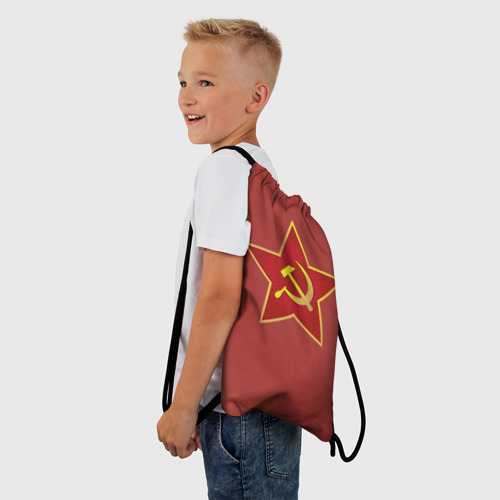 Рюкзак-мешок 3D Советская звезда - фото 3
