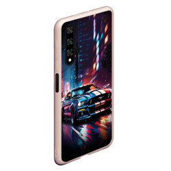 Чехол для Honor 20 Форд мустанг в ночи тройная скорость - фото 2