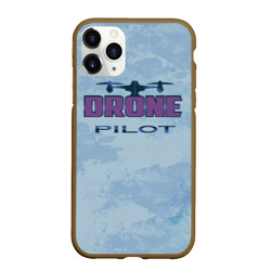 Чехол для iPhone 11 Pro Max матовый Drone pilot 2.0