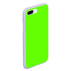 Чехол для iPhone 7Plus/8 Plus матовый Кислотный зеленый - фото 2