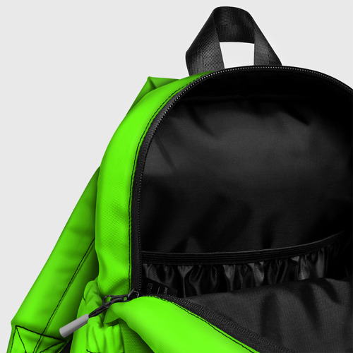 Детский рюкзак 3D Кислотный зеленый - фото 6