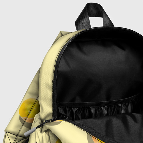 Детский рюкзак 3D с принтом Яичный желток, фото #4