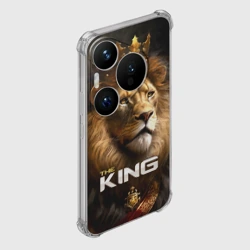 Чехол для Huawei Pura 70 Pro Лев в короне - The King - фото 2