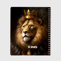 Тетрадь Лев в короне - The King - фото 2
