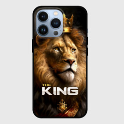 Чехол для iPhone 13 Pro Лев в короне - The King
