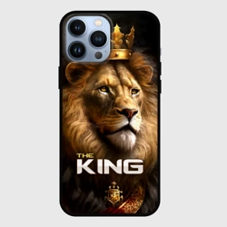 Чехол для iPhone 13 Pro Max Лев в короне - The King
