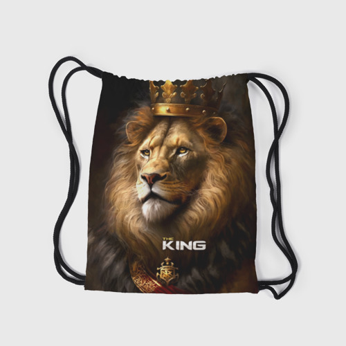 Рюкзак-мешок 3D Лев в короне - The King - фото 7