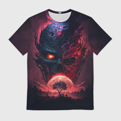 Мужская футболка 3D Планета демонов