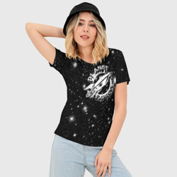 Женская футболка 3D Slim Футурама межпланетный экспресс - фото 2