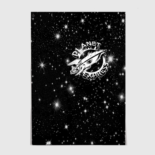 Постер Футурама межпланетный экспресс