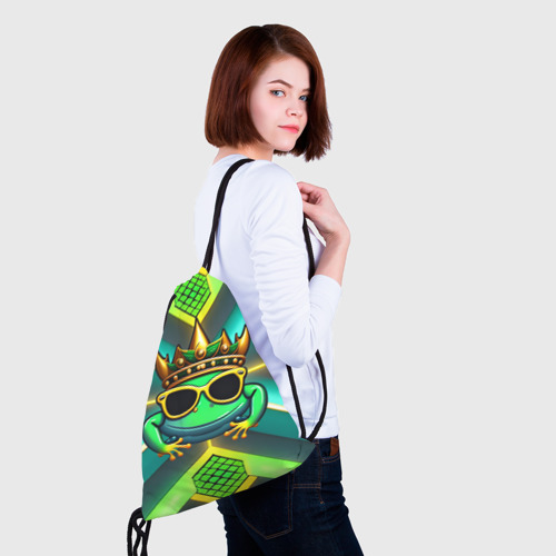 Рюкзак-мешок 3D Царевна Лягушка - фото 5