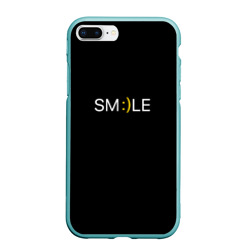 Чехол для iPhone 7Plus/8 Plus матовый Надпись smile