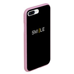 Чехол для iPhone 7Plus/8 Plus матовый Надпись smile - фото 2