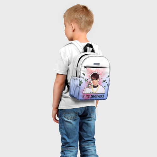 Детский рюкзак 3D с принтом Дерзкий Чонгук, фото на моделе #1