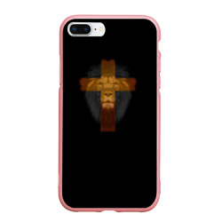 Чехол для iPhone 7Plus/8 Plus матовый Львиный крест