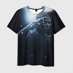 Килиан Мбаппе арт – Мужская футболка 3D с принтом купить со скидкой в -26%