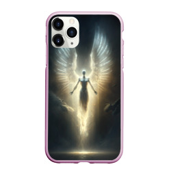 Чехол для iPhone 11 Pro Max матовый Парящая девушка ангел