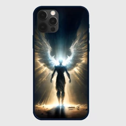 Чехол для iPhone 12 Pro Парящий мужчина ангел