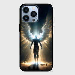 Чехол для iPhone 13 Pro Парящий мужчина ангел
