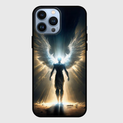 Чехол для iPhone 13 Pro Max Парящий мужчина ангел