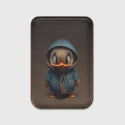 Картхолдер Magsafe магнитный Утёнок в капюшоне
