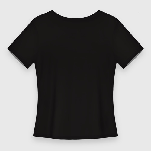 Женская футболка 3D Slim Время ведьмы - минимализм, цвет 3D печать - фото 2
