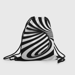 Рюкзак-мешок 3D Оптические иллюзии зебра