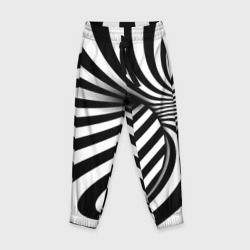 Детские брюки 3D Оптические иллюзии зебра