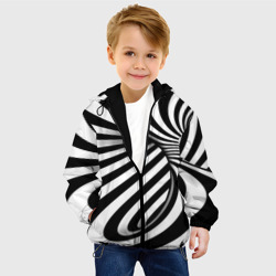 Детская куртка 3D Оптические иллюзии зебра - фото 2