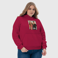 Женская толстовка хлопок Зимородок Сейран и Ферит