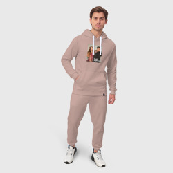 Мужской костюм хлопок с толстовкой Зимородок Сейран и Ферит - фото 2