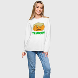 Женский лонгслив oversize хлопок Trumpkin - фото 2