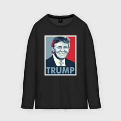 Женский лонгслив oversize хлопок Trump