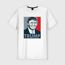 Мужская футболка хлопок Slim Trump