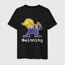 Trump winning – Мужская футболка хлопок с принтом купить со скидкой в -20%