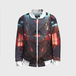 Детский бомбер 3D Панцирь киборга  - доспех