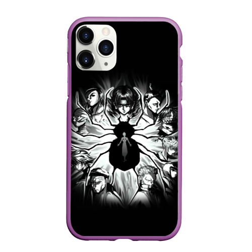 Чехол для iPhone 11 Pro Max матовый Аниме - Охотник х Охотник, цвет фиолетовый