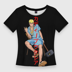 Женская футболка 3D Slim Крутой учитель Онидзука