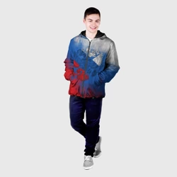 Мужская куртка 3D Триколор градиент - фото 2