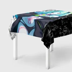 Скатерть 3D Ребекка из Киберпанка 2077